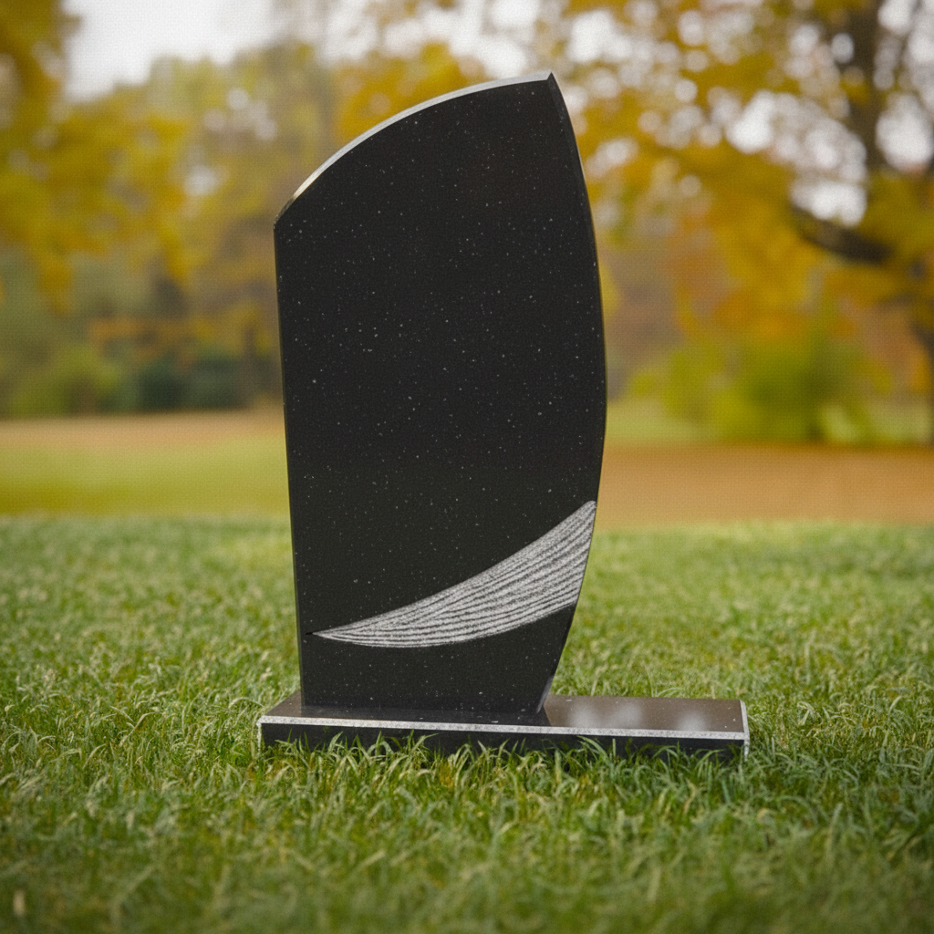 generated-image-1_11.png Crescent-Edge Upright Headstone - Image 1