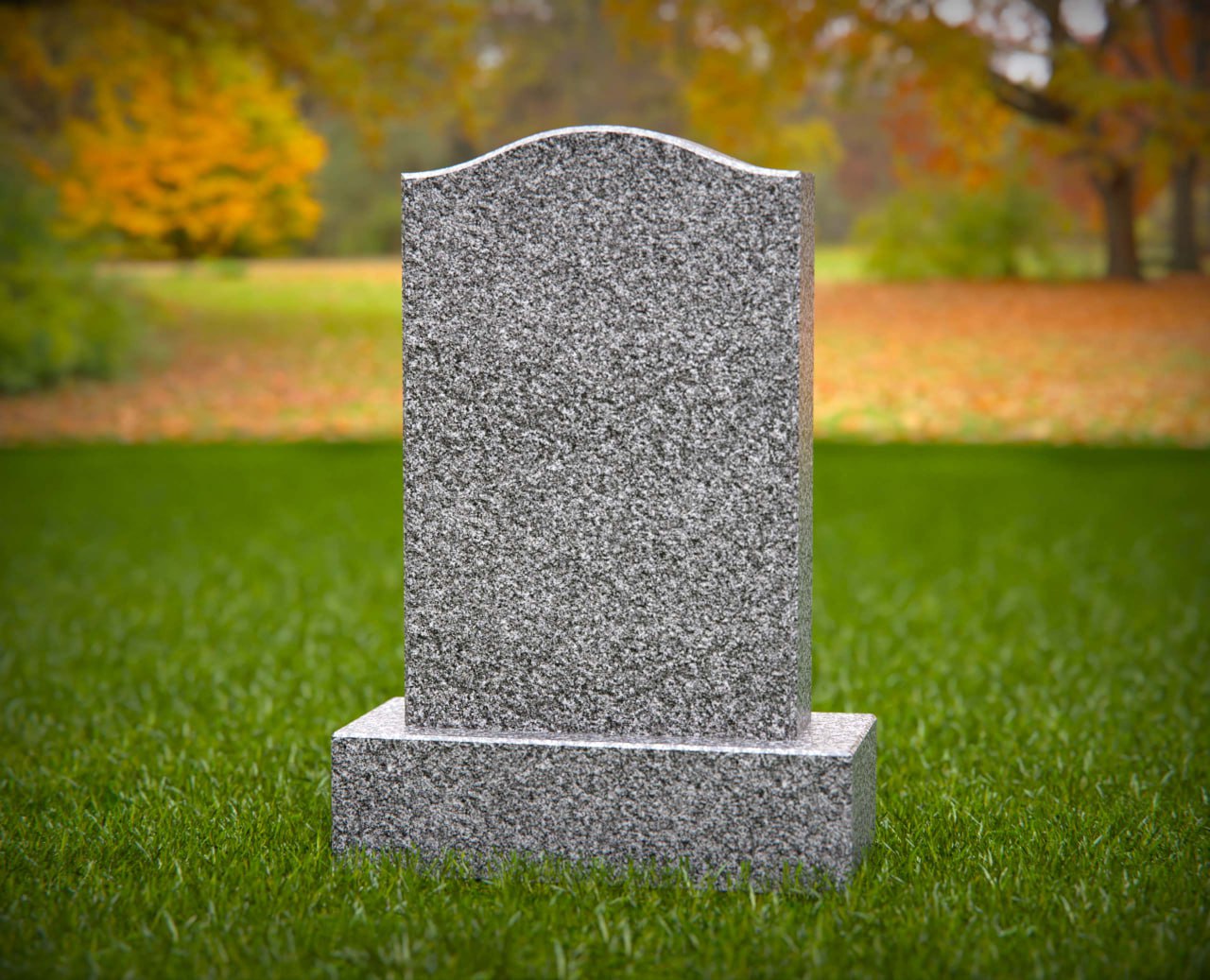 photo_2026-01-30_01-08-44 Classic Soft-Serpentine Single Upright Granite Headstone - Image 1